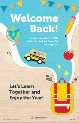 Welcoem Back! School may seem a little different, but we have the same goals. Let's Learn Together and Enjoy the Year!